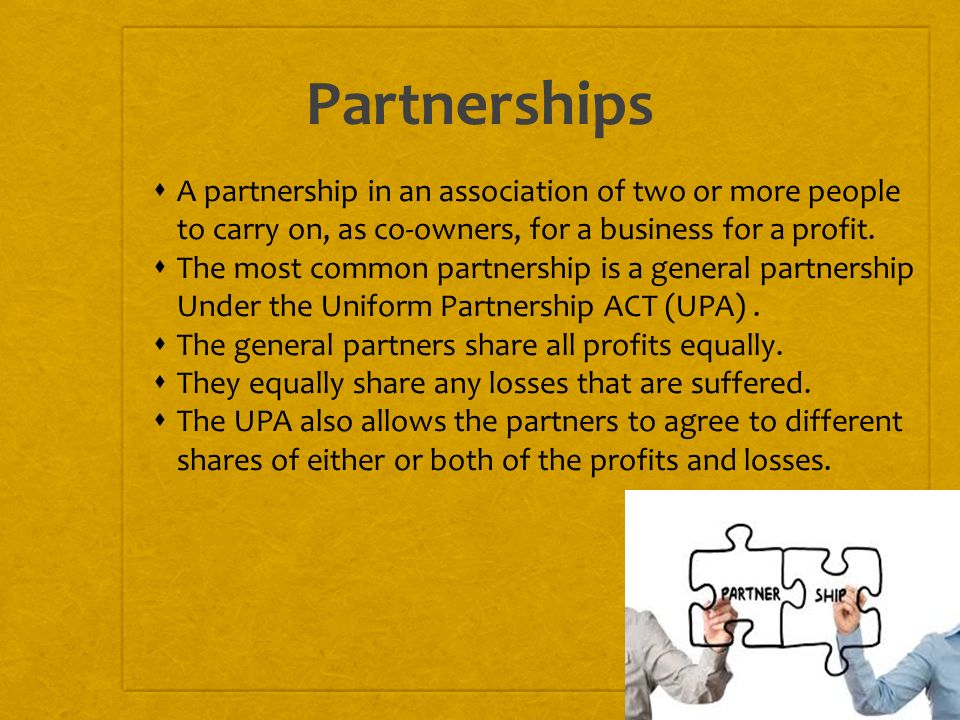 Partners topic. Partnership перевод. A partnership owned equally by 13.