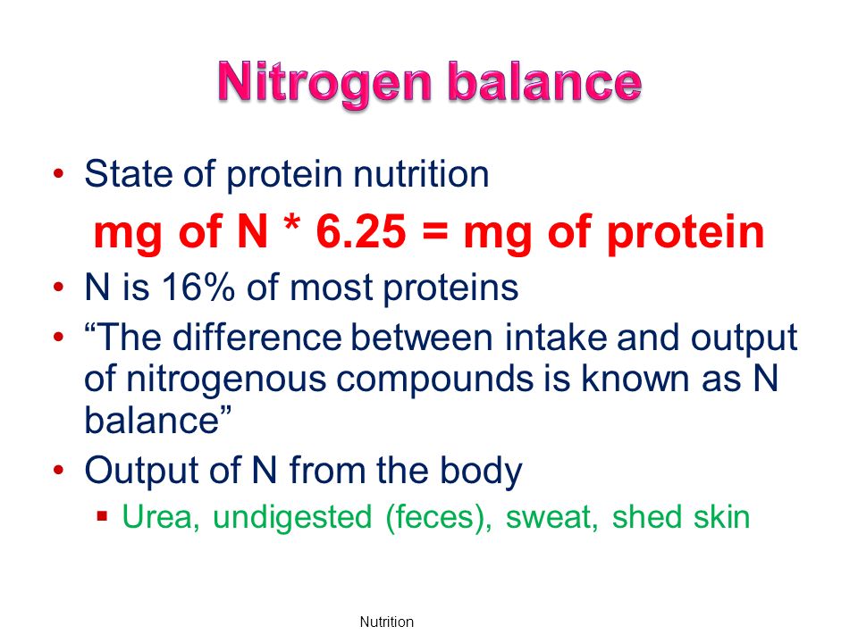 n balance nutrition