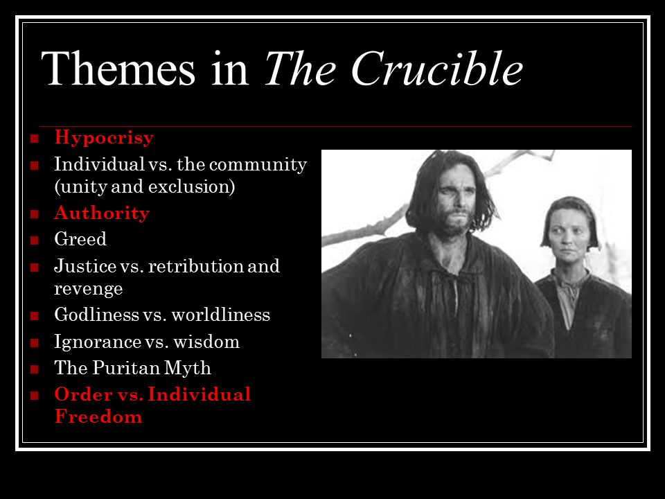 examples of hypocrisy in the crucible