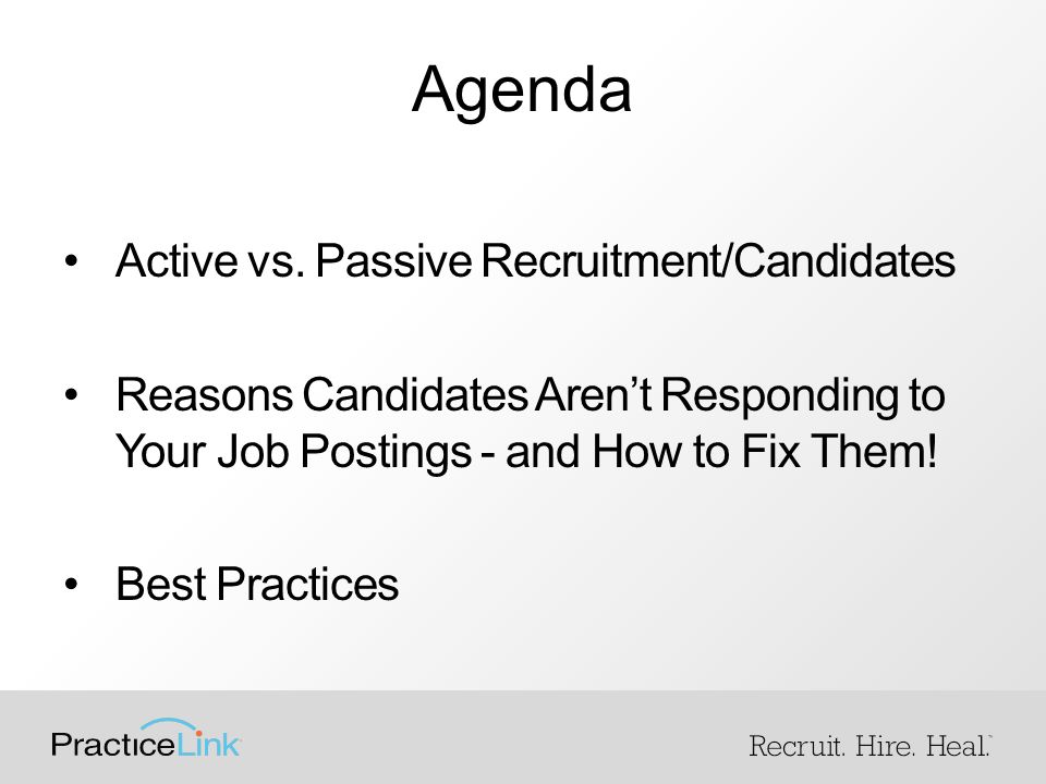 Agenda Active vs.