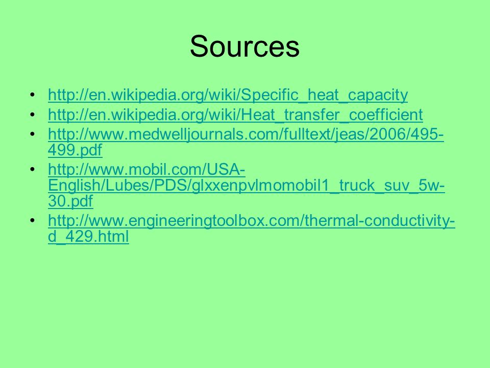 Sources pdfhttp://  499.pdf   English/Lubes/PDS/glxxenpvlmomobil1_truck_suv_5w- 30.pdfhttp://  English/Lubes/PDS/glxxenpvlmomobil1_truck_suv_5w- 30.pdf   d_429.htmlhttp://  d_429.html