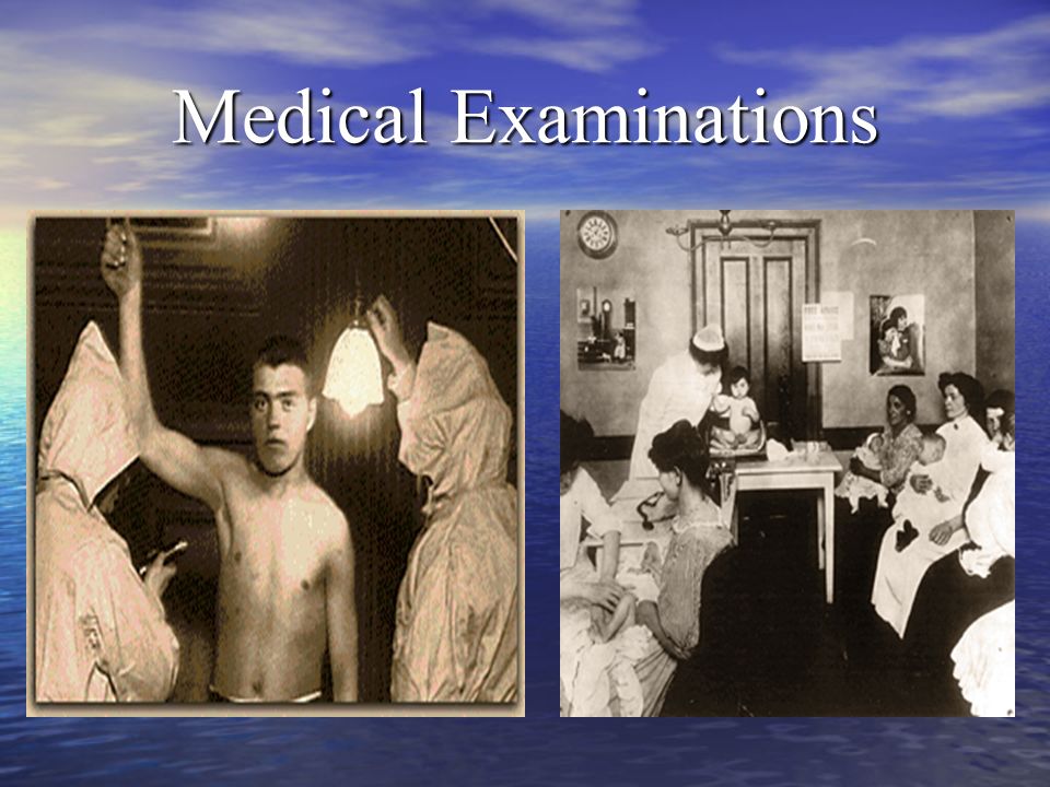 Medical Examinations