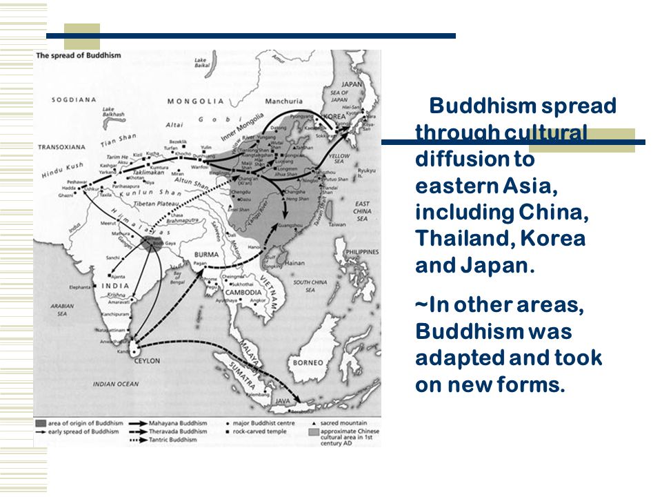  Buddhism was founded by Siddhartha Gautama in northern India around 560 BCE.