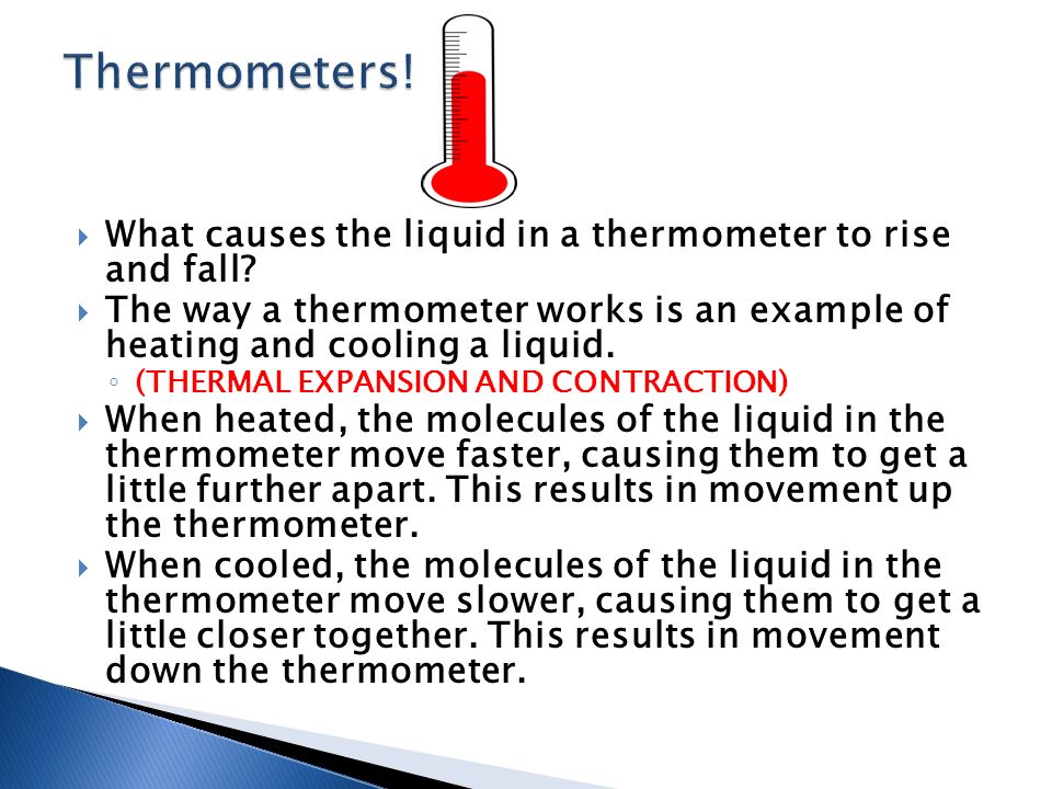 What Causes The Liquid in A Thermometer To Rise? - News