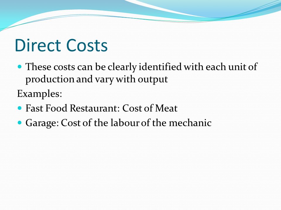 As Business Studies Operations Management Uses Of Cost Data