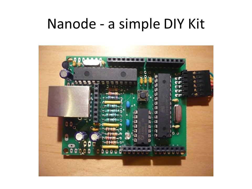 Nanode - a simple DIY Kit