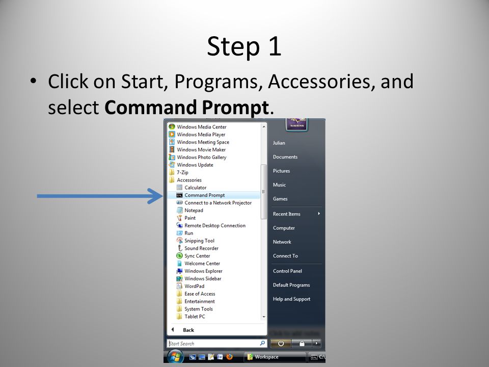 How to Run Java Applications using the Windows Command Prompt. Julian ... image.
