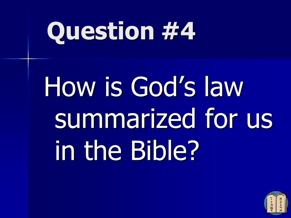 Key Point #3 The law written in the ____ is ______ because it shows us _____ what God’s ___ is.