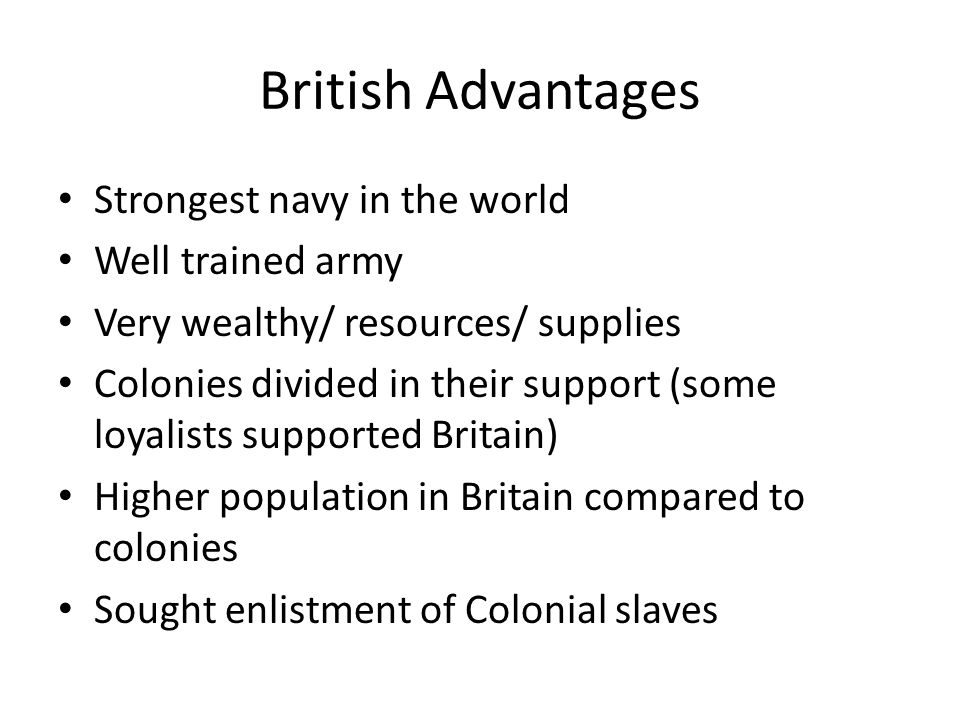 french and indian war advantages and disadvantages
