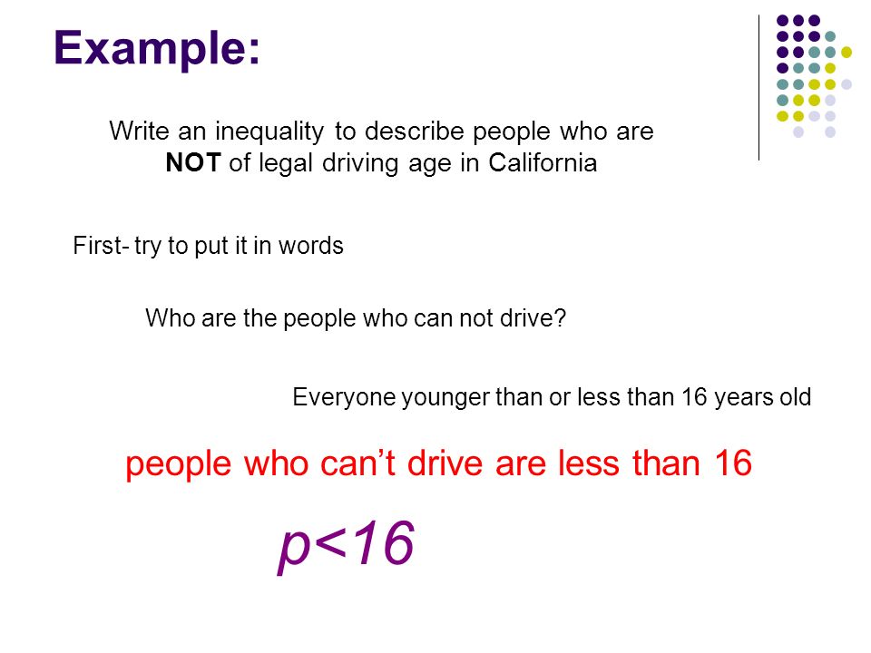 Inequalities and Their Graphs Inequalities – What do they mean in words? Less  than or smaller than Fewer than Less than or equal to At most No more than.  - ppt download
