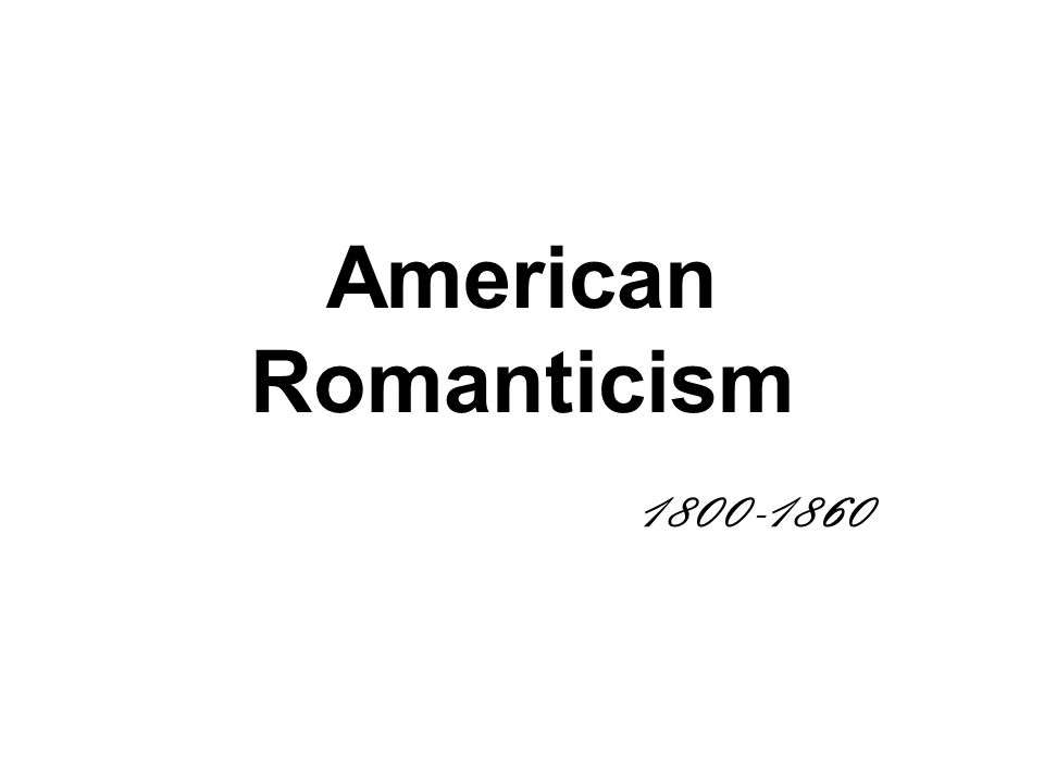 dark romanticism historical events