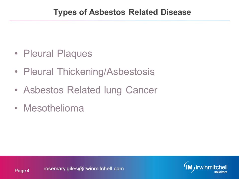 can asbestos affect the liver