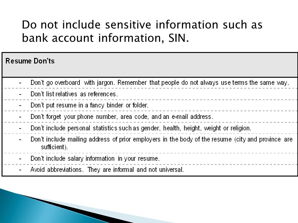 what is a resume what are the main categories on a resume what do
