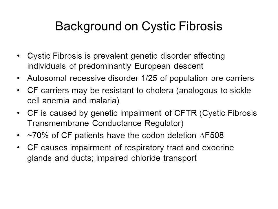 Cystic Fibrosis and Gastric Acid Transport March 11, 2008 CH353 Group ...