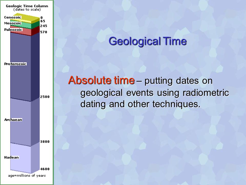 The age of Planet Earth and radiometric dating. The age of Planet Earth and radiometric dating предложить перевод. Absolute time
