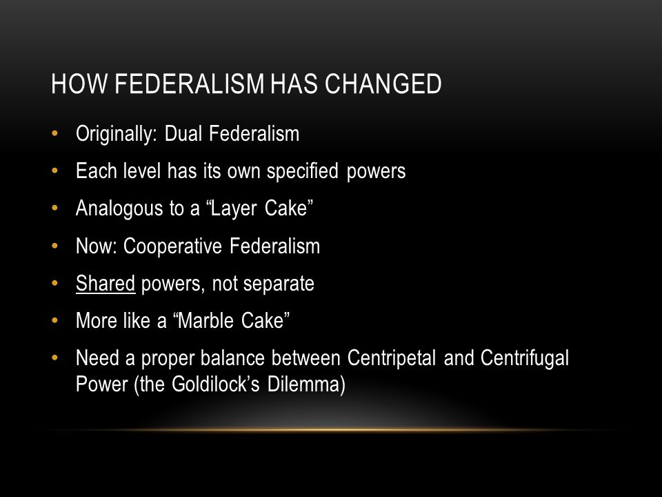 FEDERALISM. What is Federalism? Power is constitutionally divided between a  central government and regional governments (provinces/states) Most  democracies. - ppt download