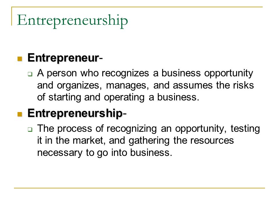 Rewarding entrepreneurs who rise to the challenge