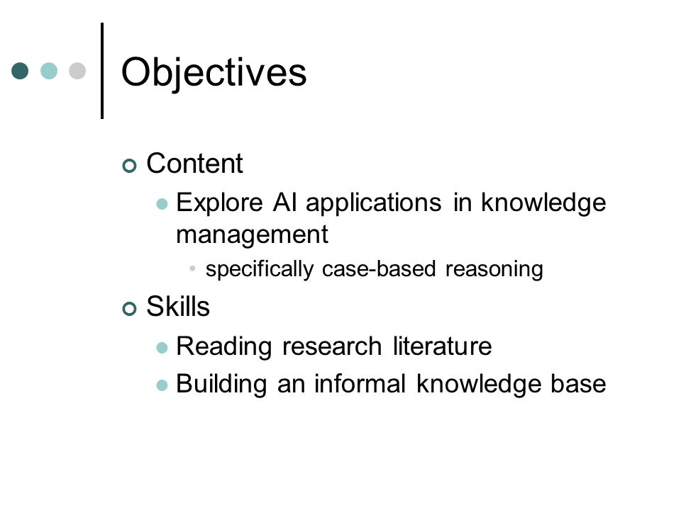 AI in Knowledge Management Professor Robin Burke CSC ppt download
