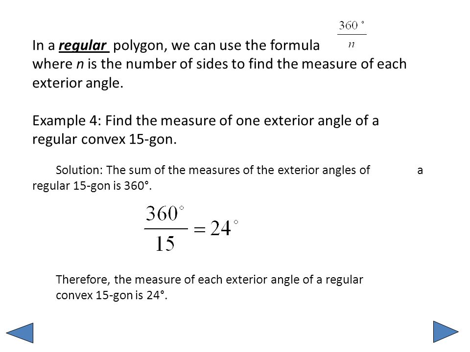 Unit 2 Mm1g3 A Sum Of The Interior And Exterior Angles In