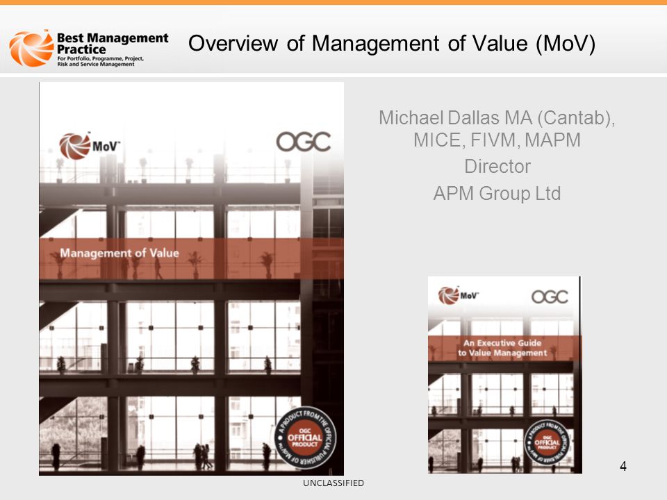 Management of Value (MoV)