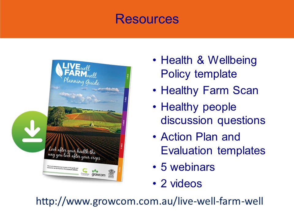 template health and wellbeing policy
Work health Alison Abbott Senior Advisor, Healthy Workers Initiative ... template health and wellbeing policy
Work health Alison Abbott Senior Advisor, Healthy Workers Initiative ...