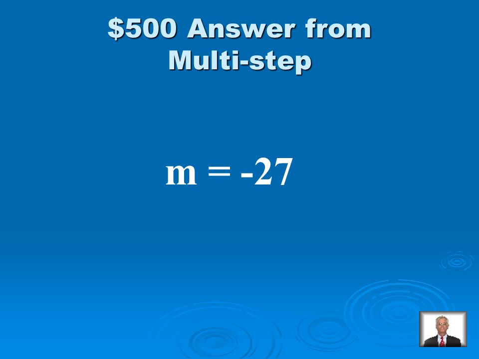 Multi-step $500 Solve: