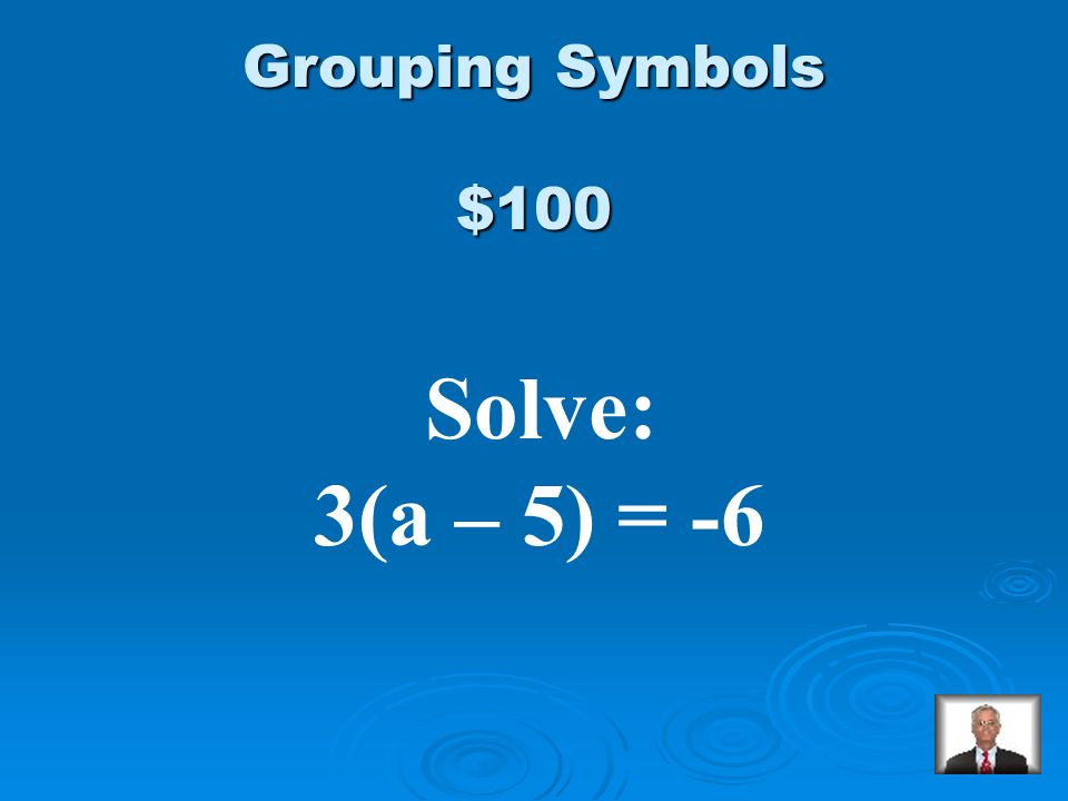 $500 Answer from Variables on each side c = 1