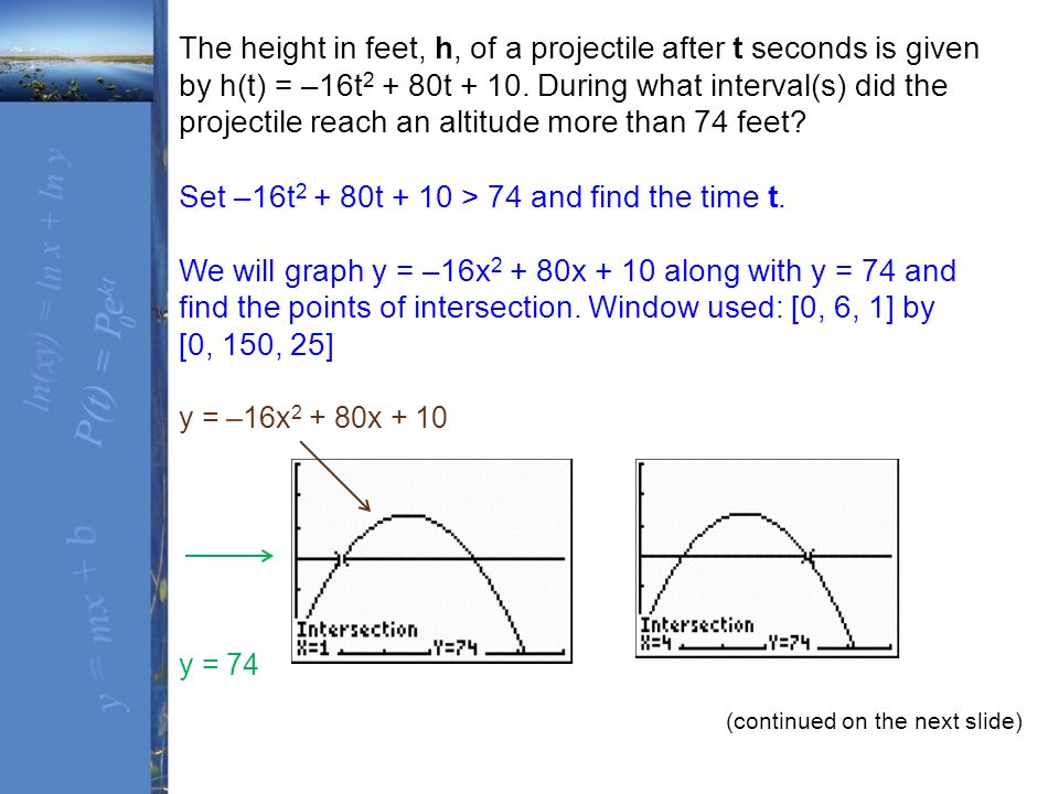 chapter 4 quadratic functions and various nonlinear topics section