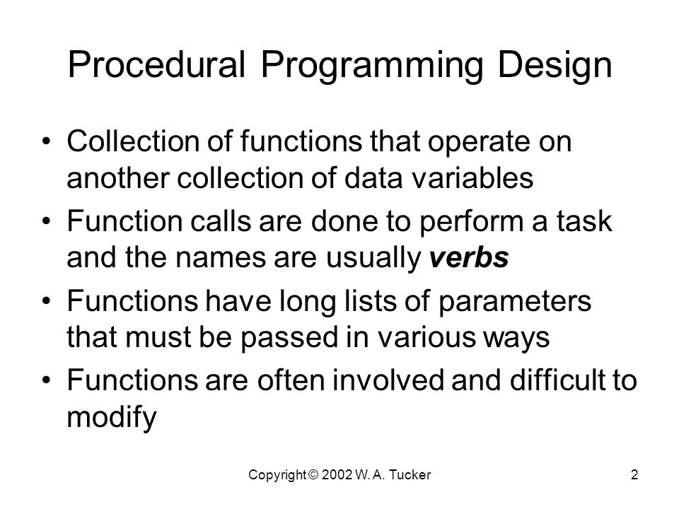 Copyright © 2002 W. A. Tucker1 Chapter 10 Lecture Notes Bill Tucker ...