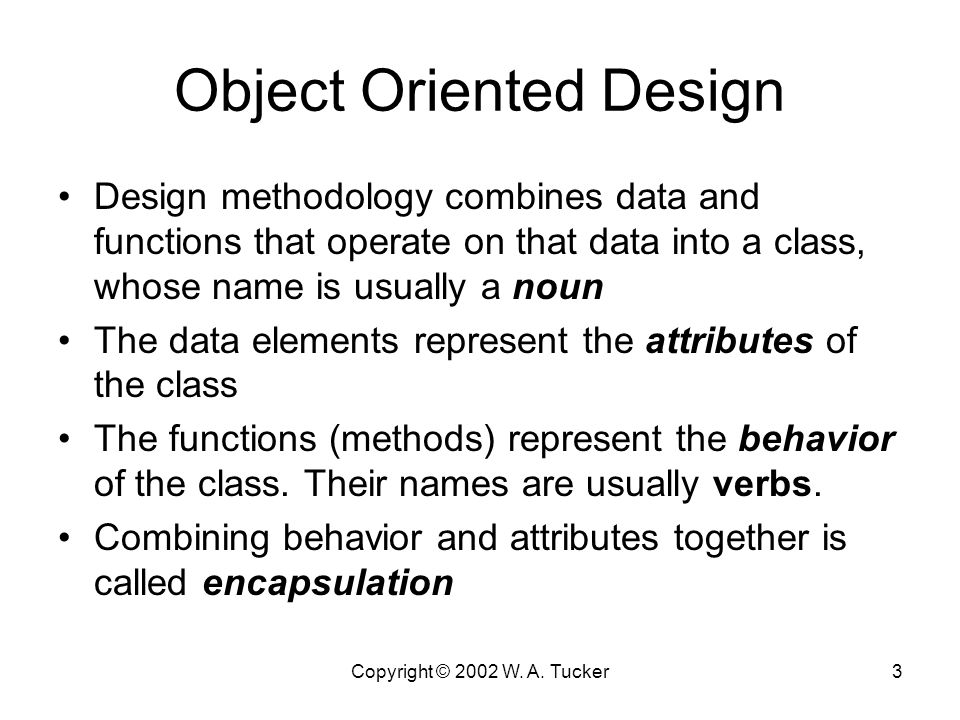 Copyright © 2002 W. A. Tucker1 Chapter 10 Lecture Notes Bill Tucker ...