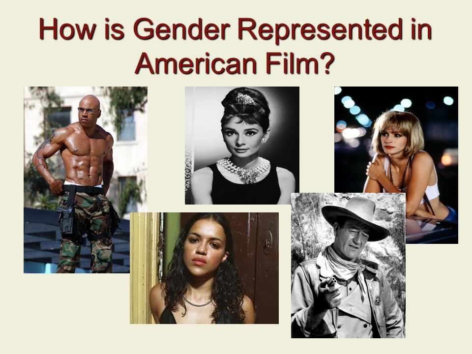 19 How is Gender Represented in American Film