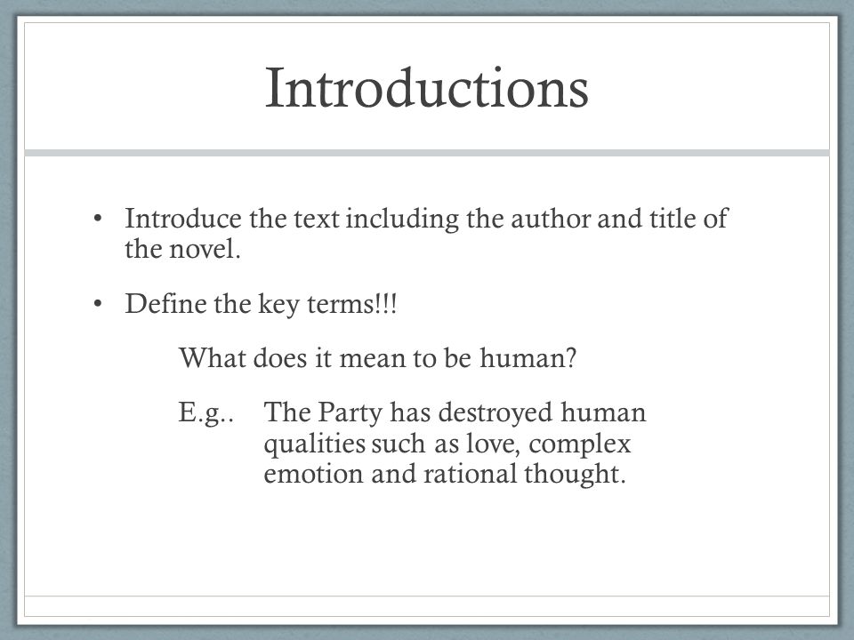 how to introduce a text in an essay