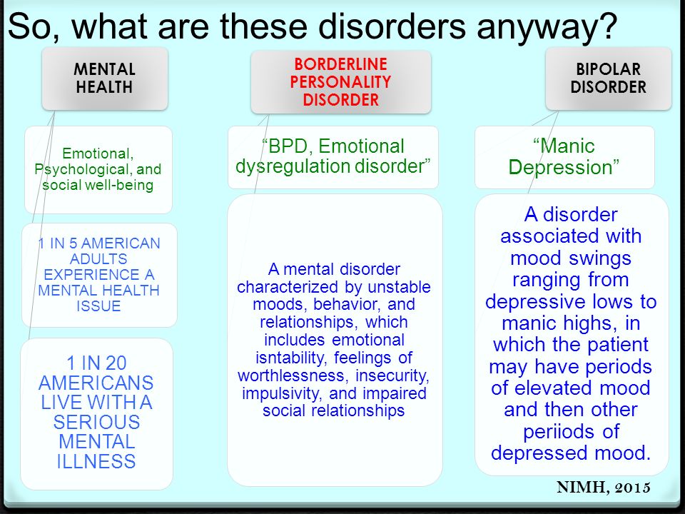 Bpd No It S Not Bipolar Disorder Why The Misdiagnoses And
