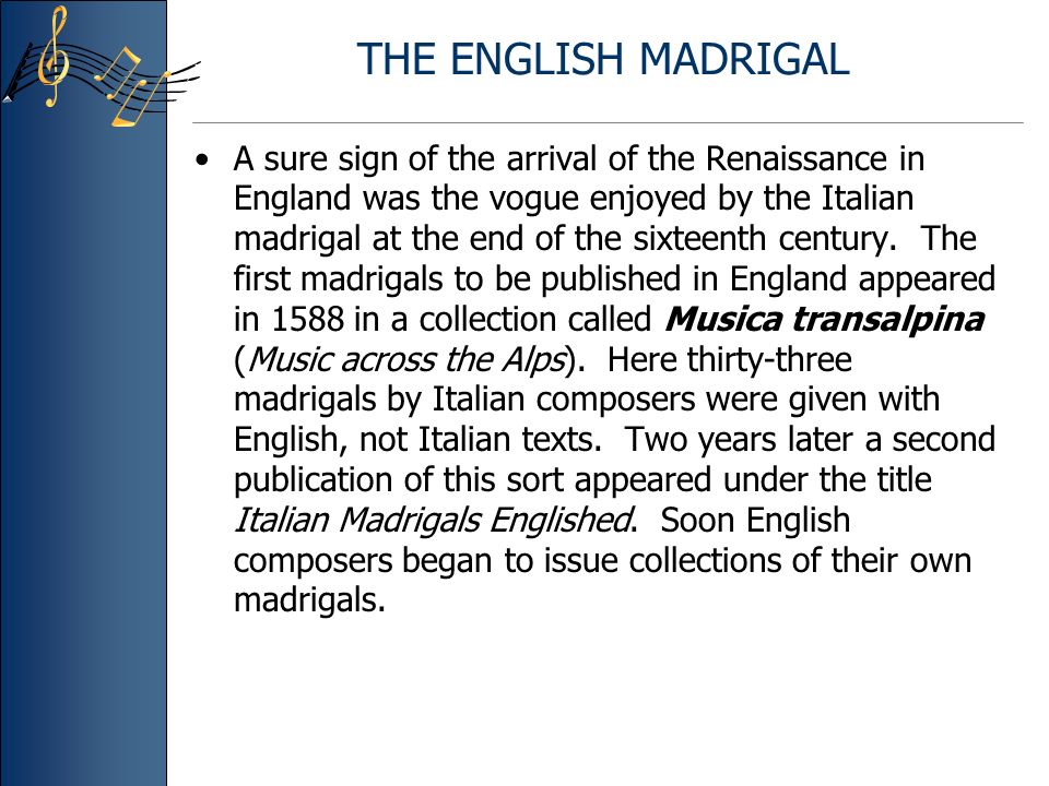 Chapter 27 Music In Elizabethan England Instrumental Music And Later Vocal Music Ppt Download