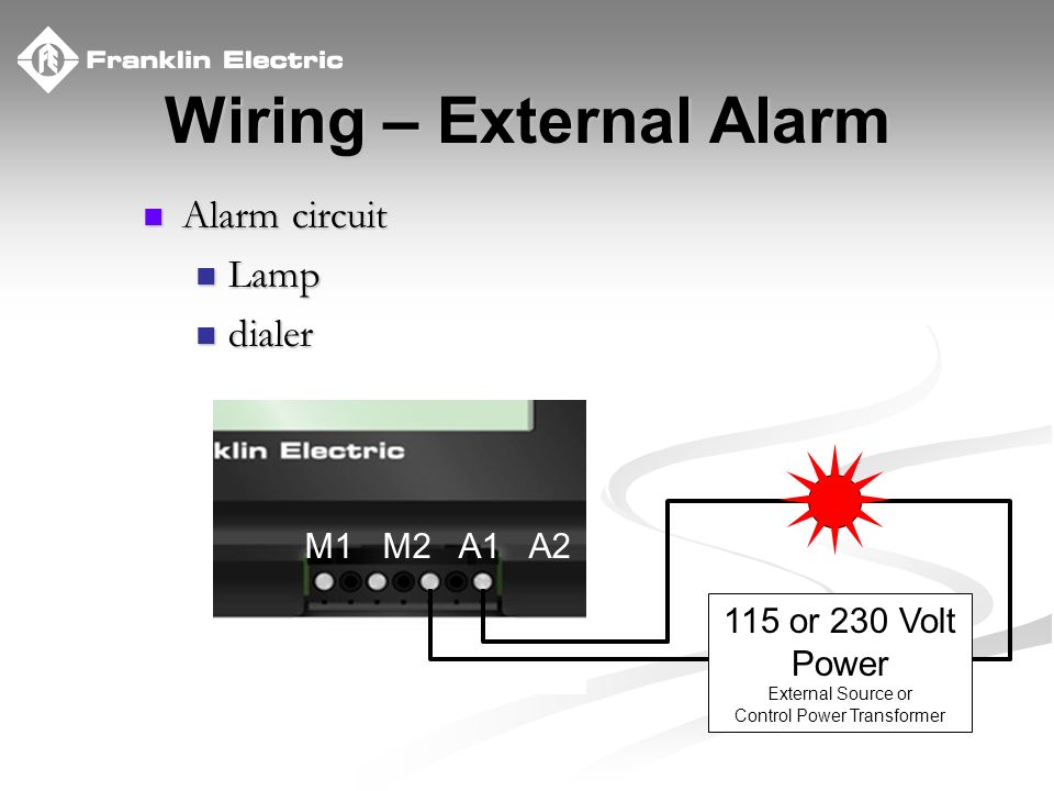 Franklin Electric The Company You Trust Deep Down Provides The Ultimate Protection For Your Pump Motor Franklin Submonitor Ppt Download
