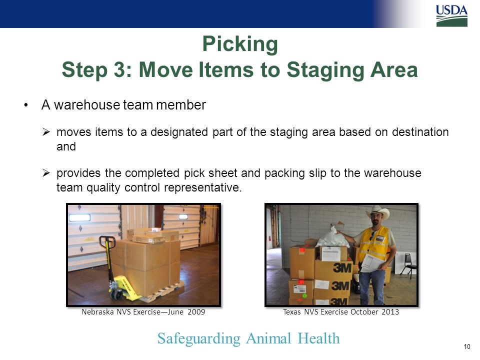 Safeguarding Animal Health National Veterinary Stockpile Improving