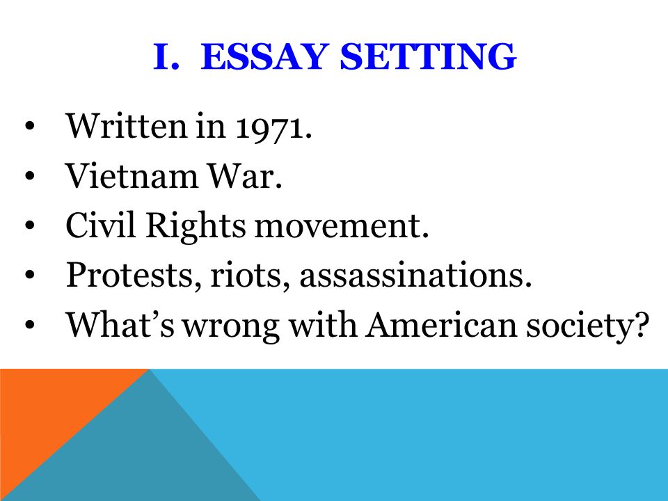 How To Write A College Essay Paper I Essay Setting Written In Vietnam War Civil Rights Movement Thesis For Argumentative Essay Examples also Business Studies Essays How Democratic Is America By Howard Zinn I Essay Setting Written High School Experience Essay