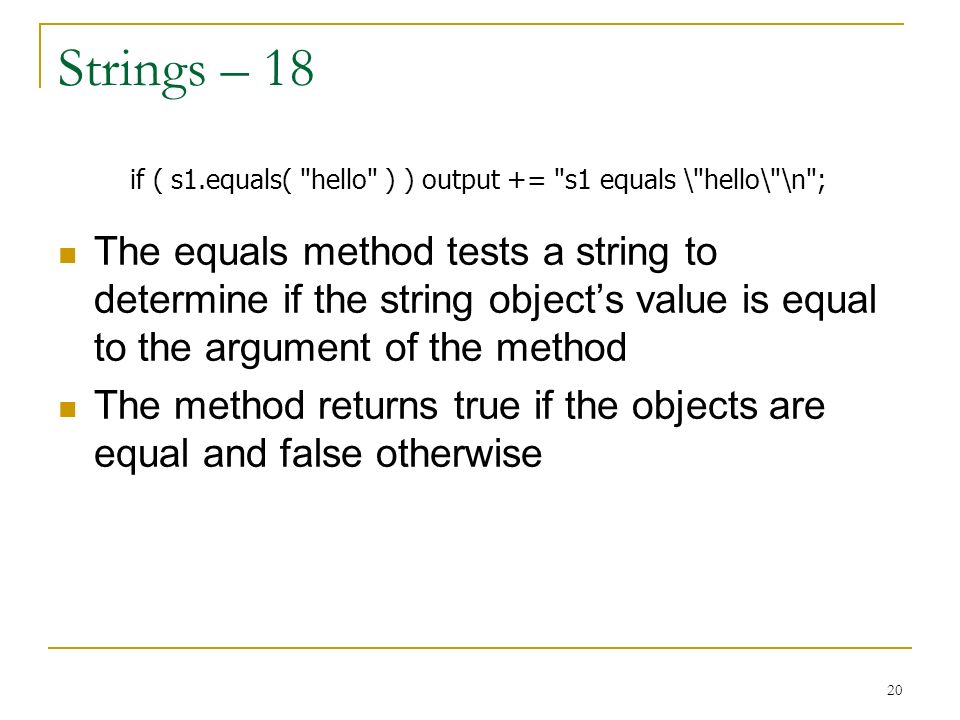 1 Java Strings Dr. Randy M. Kaplan. 2 Strings – 1 Characters are a ...