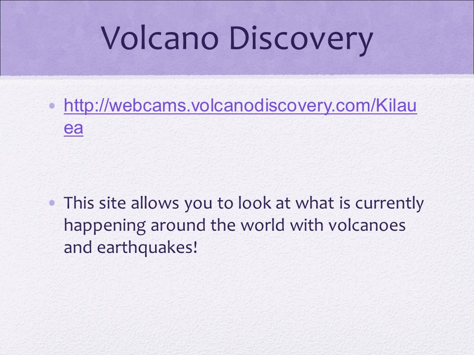 Map of Volcanoes around the WORLD!. Volcano Discovery ea ea This site. -  ppt download