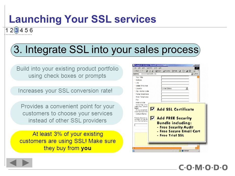 Launching Your SSL services 3.