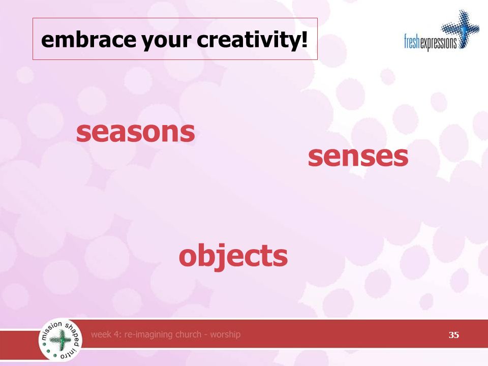 seasons senses objects embrace your creativity! 35