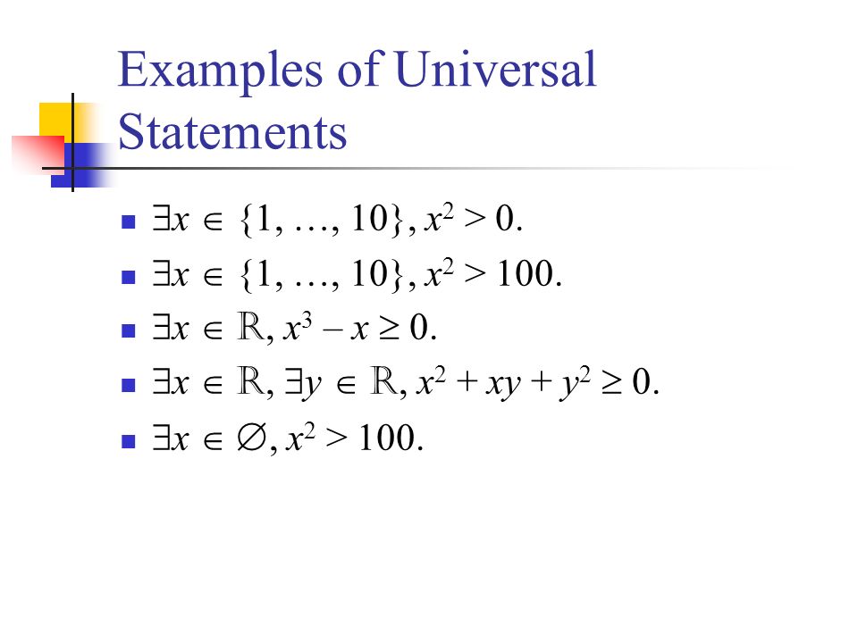 Lecture 7 Jan 28 Chapter 2 The Logic Of Quantified Statements Ppt Download