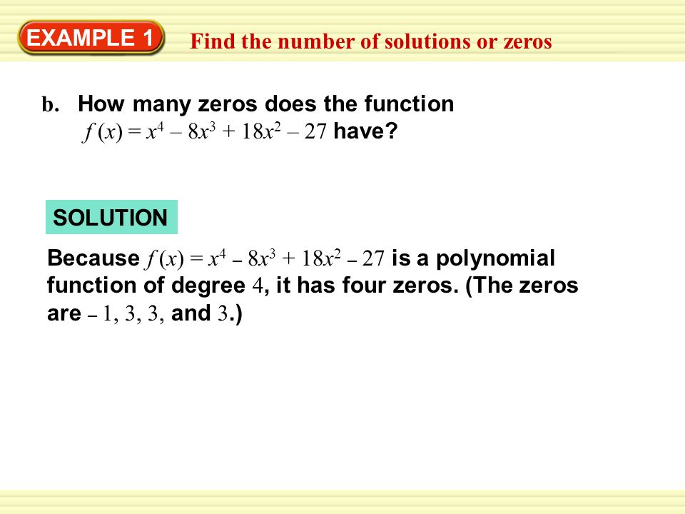 Warm Up Exercises 1 What Is The Degree Of F X 8x 6 4x 5 3x 2 Solve X 2 2x 3 0 Answer 6 1 I 2 Ppt Download