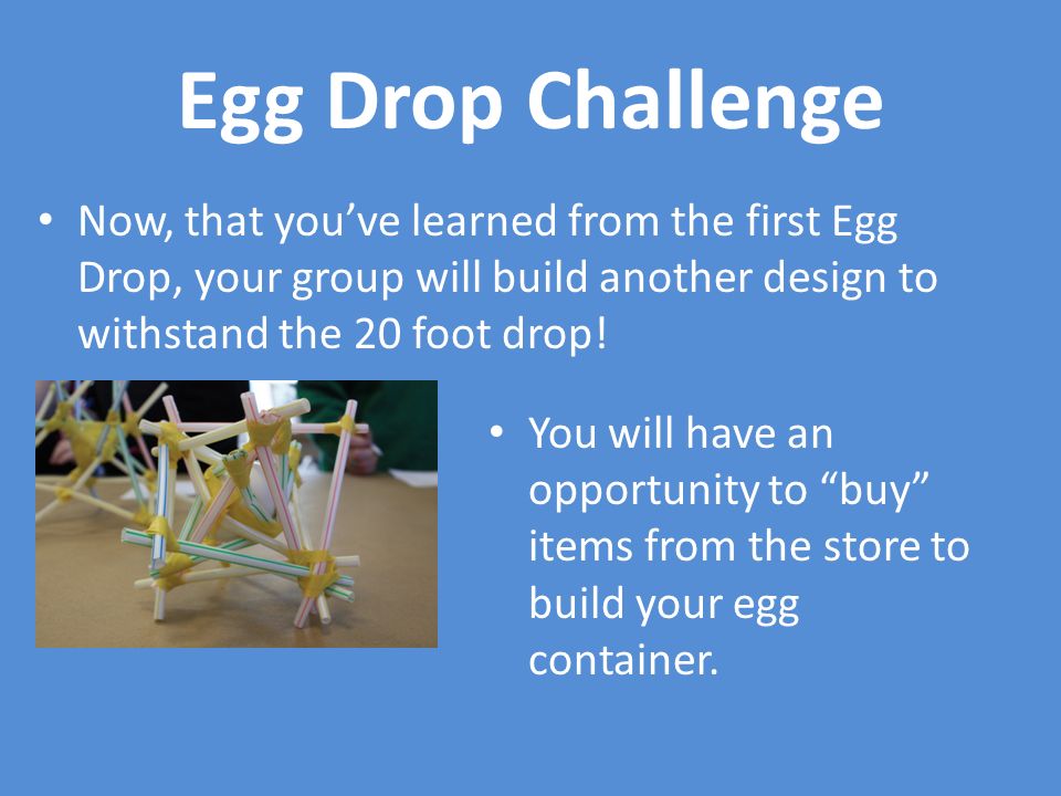 egg drop challenge first year engineering egg drop challenge first year engineering