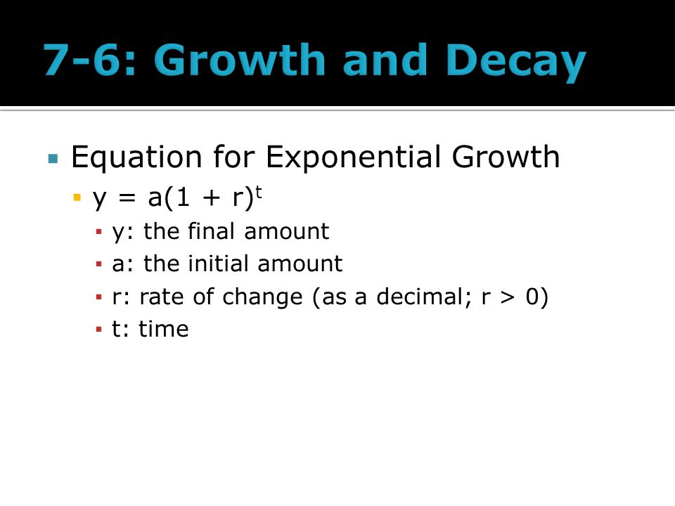 Essential Skills Solve Problems Involving Exponential Growth Solve Problems Involving Exponential Decay Ppt Download Essential Skills Solve Problems Involving Exponential Growth Solve Problems Involving Exponential Decay Ppt Download