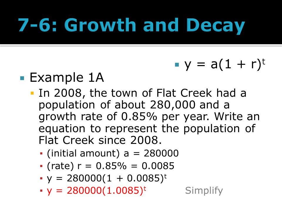 Essential Skills Solve Problems Involving Exponential Growth Solve Problems Involving Exponential Decay Ppt Download