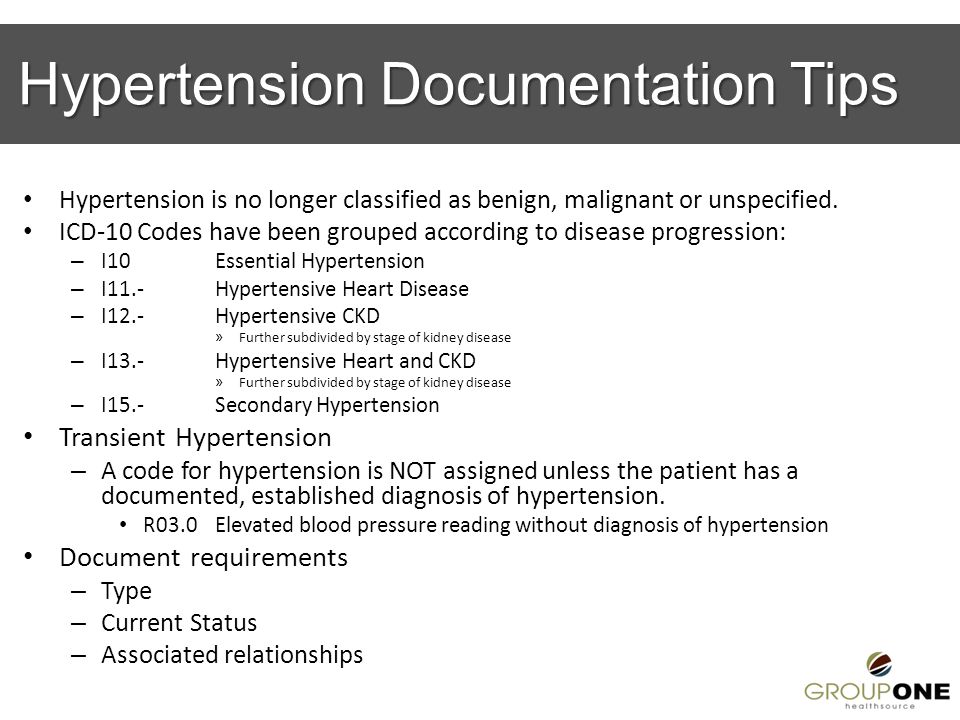 Ckd With Hypertension Icd 10