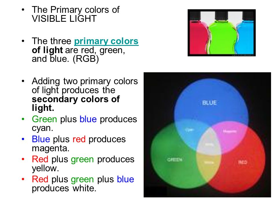 Light and Colors. Light vs Pigments If light passes through a substance,  the substance is said to be. - ppt download