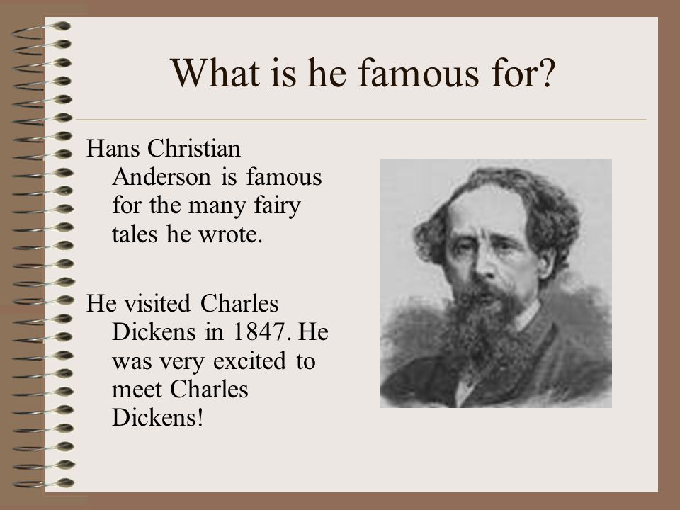 Hans Christian Andersen - Biography and Works