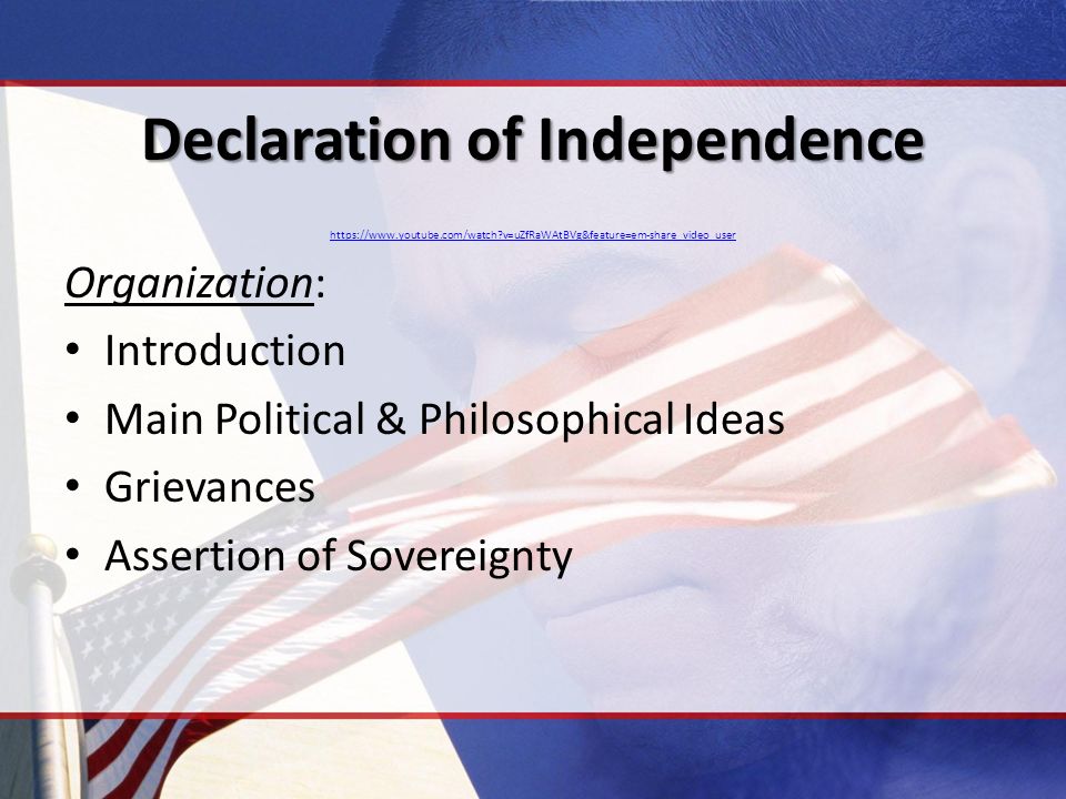 philosophical ideas of declaration of independence